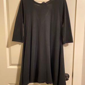 ALYA Tie Back Sweater Dress